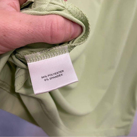 Peter Millar Summer Comfort Golf Polo Green Large - Picture 9 of 10
